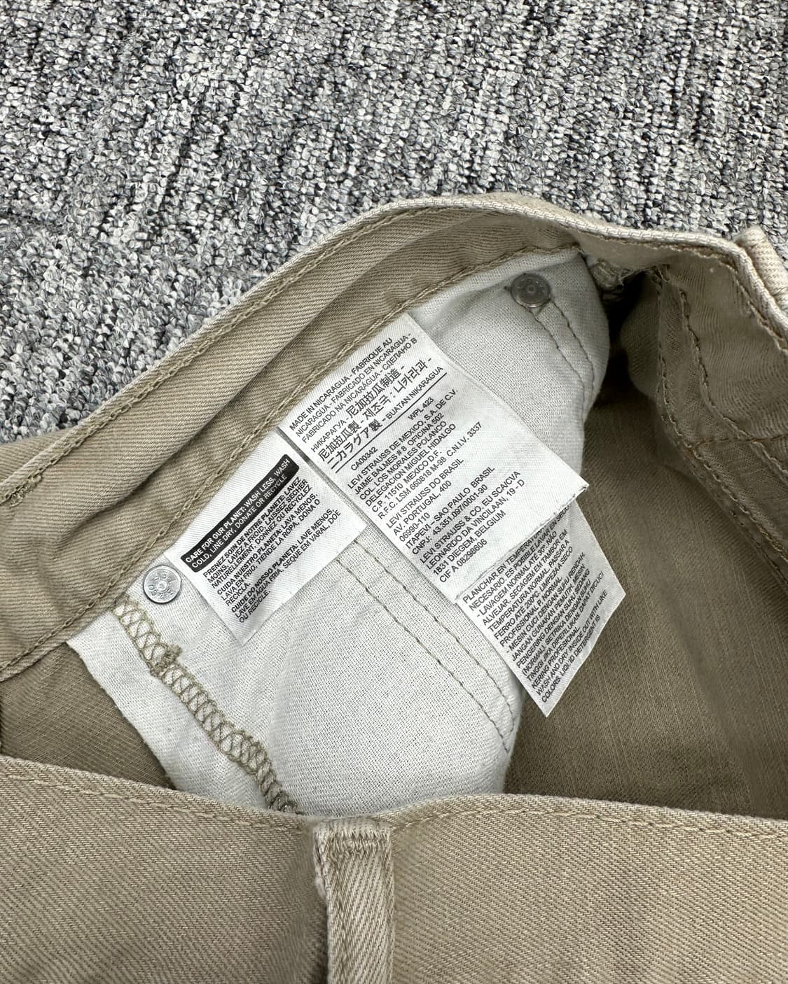 (허단41)리바이스 505 코튼팬츠-M1889 상품이미지4