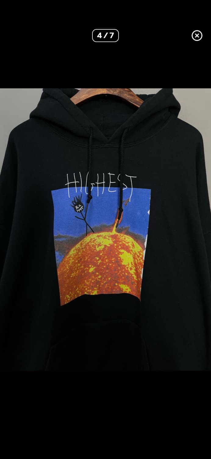 트래비스스캇 머천다이즈 블랙 후드티 A3673 상품이미지3