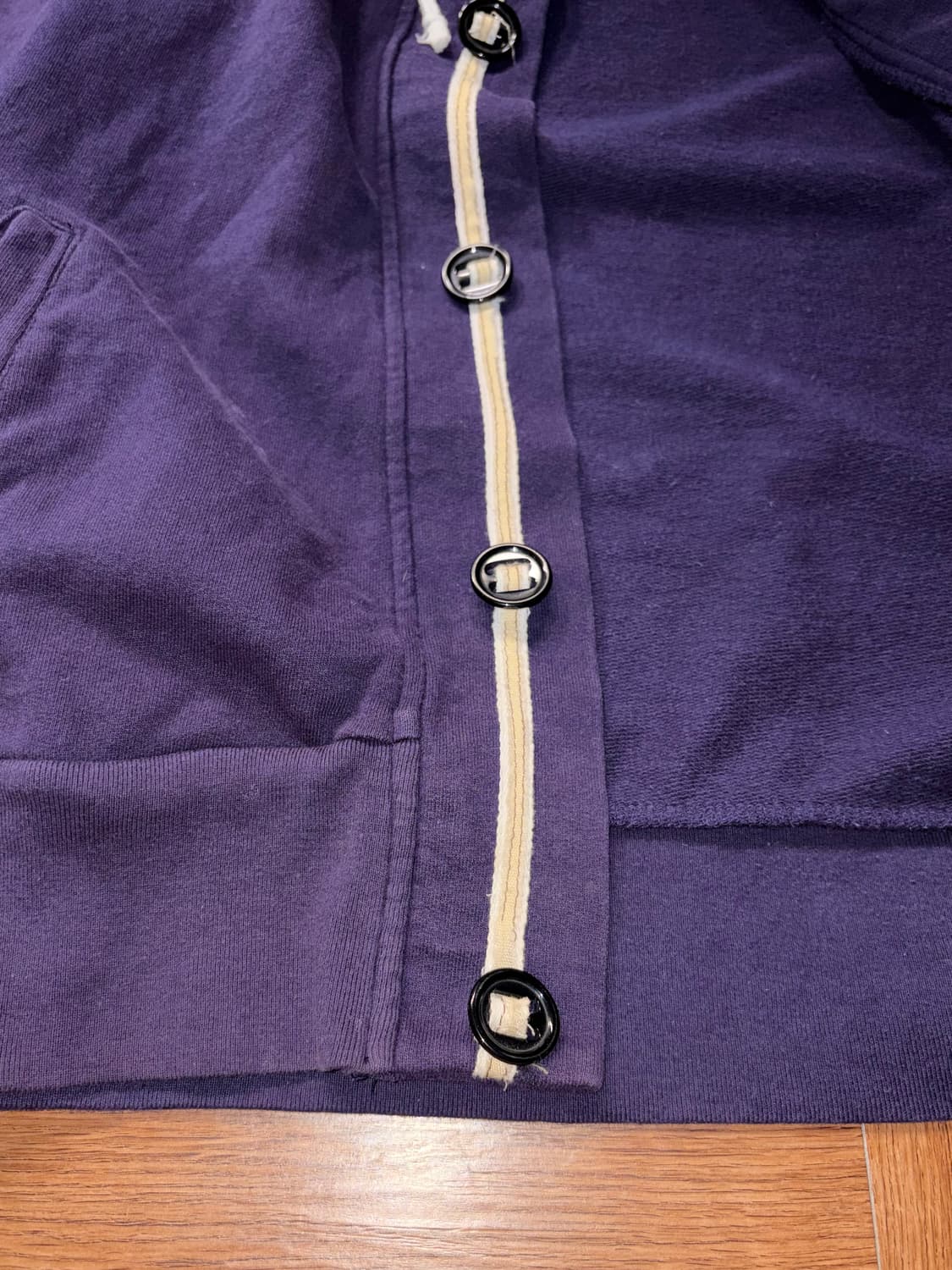 빔즈 단추 후드집업 상품이미지7