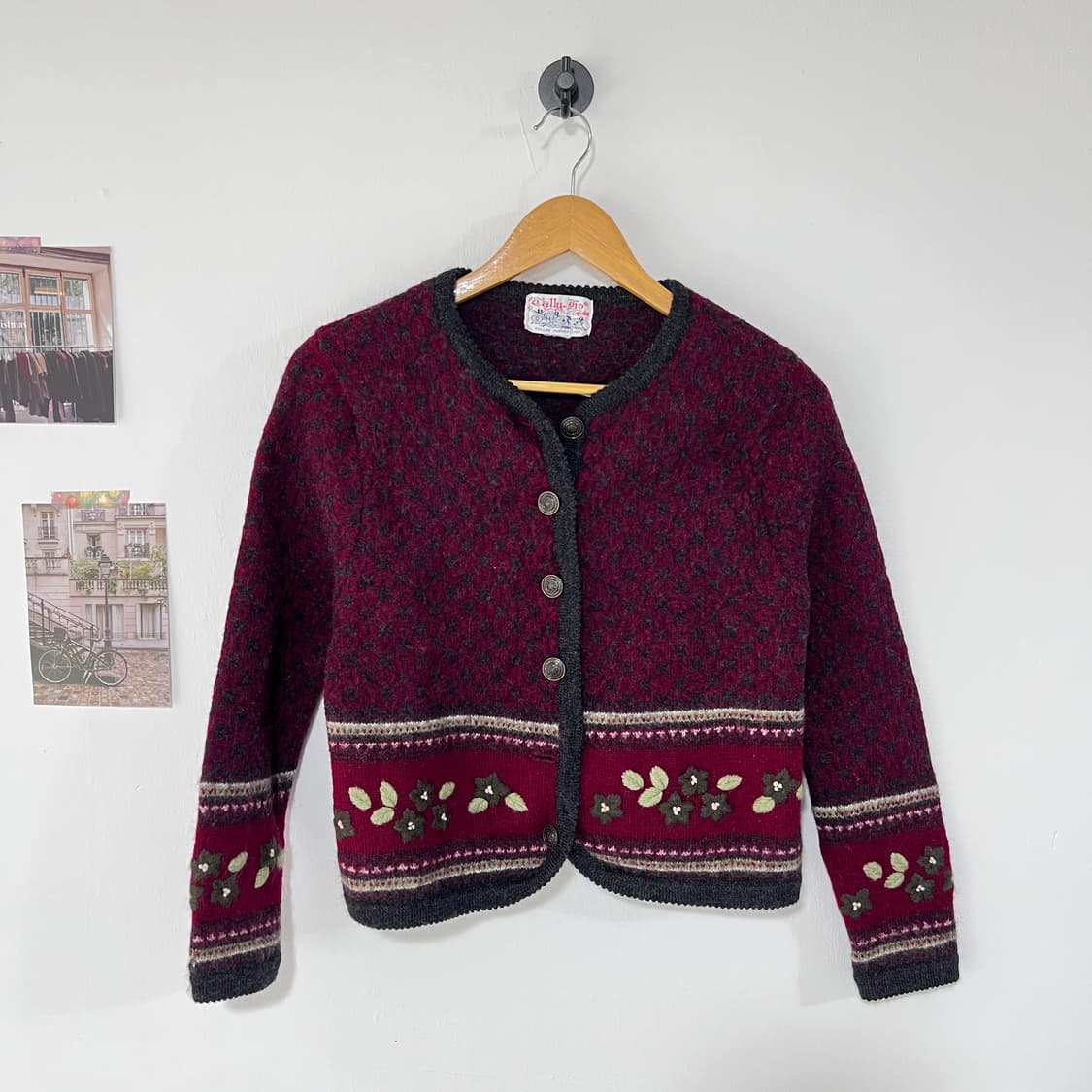 [S] 70s Tally-Ho 울 가디건 상품이미지2