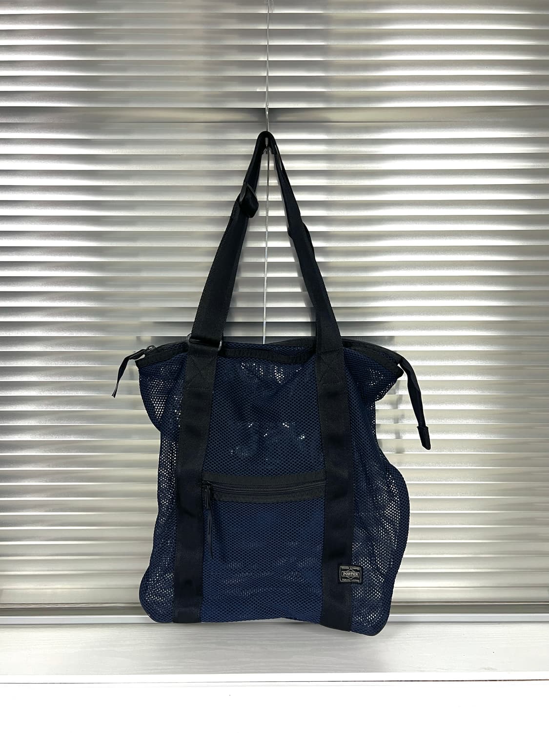 PORTER-MESH SHOULDER TOTE BAG (Navy) 상품이미지4
