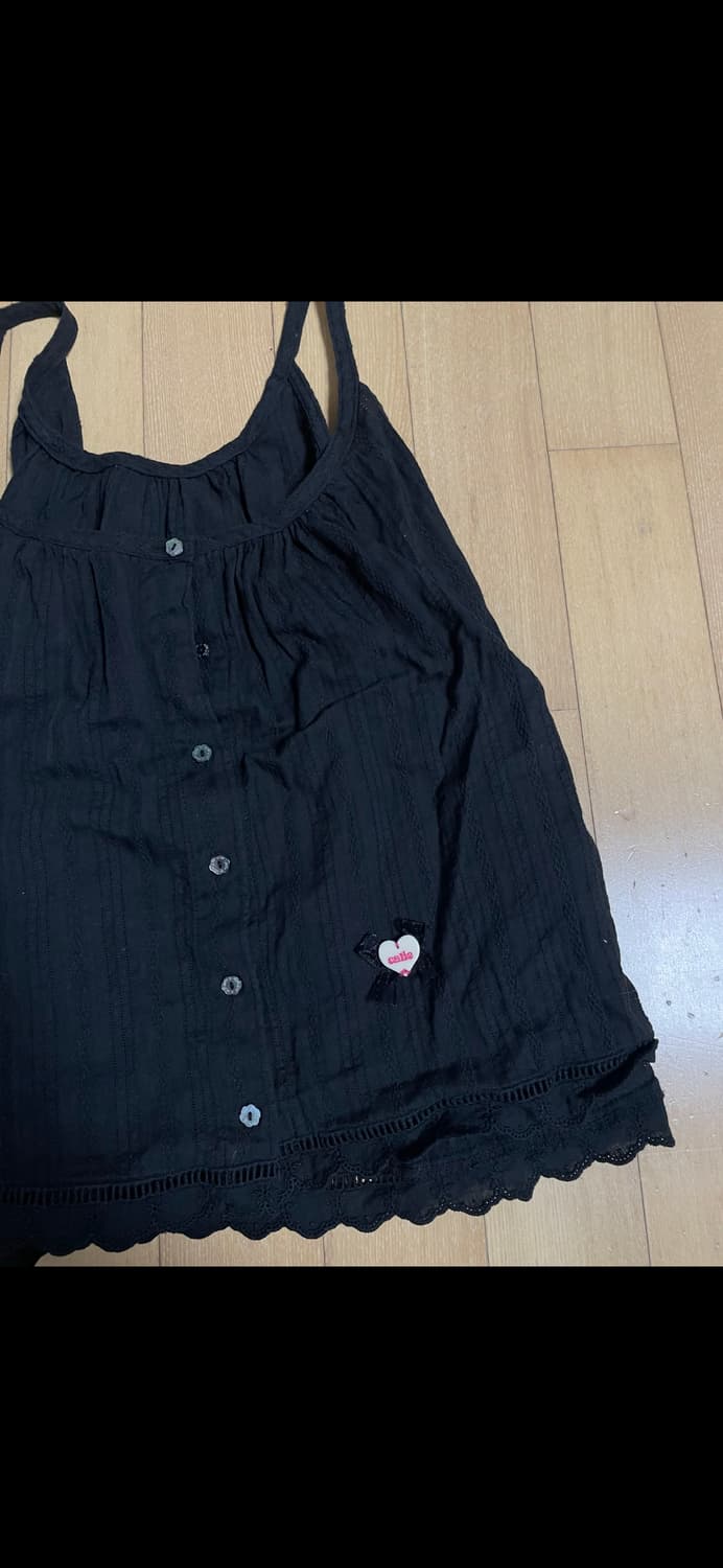 에즈이프캘리 메달플레어 슬리브리스 블라우스 나시 브랜디멜빌 더바넷 상품이미지4