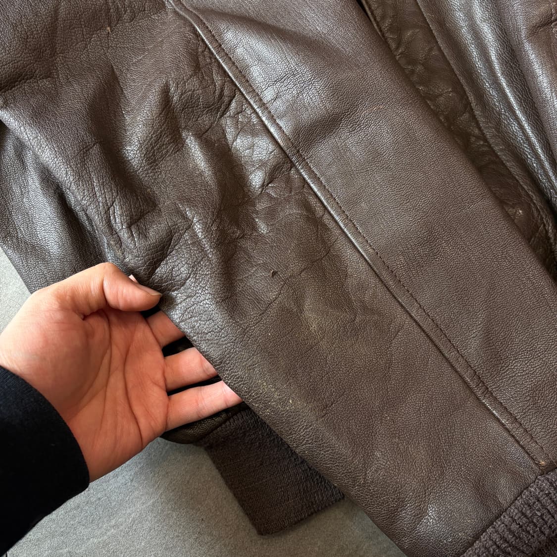 Cooper Type A-2 leather jacket 쿠퍼 A2 자켓 상품이미지8