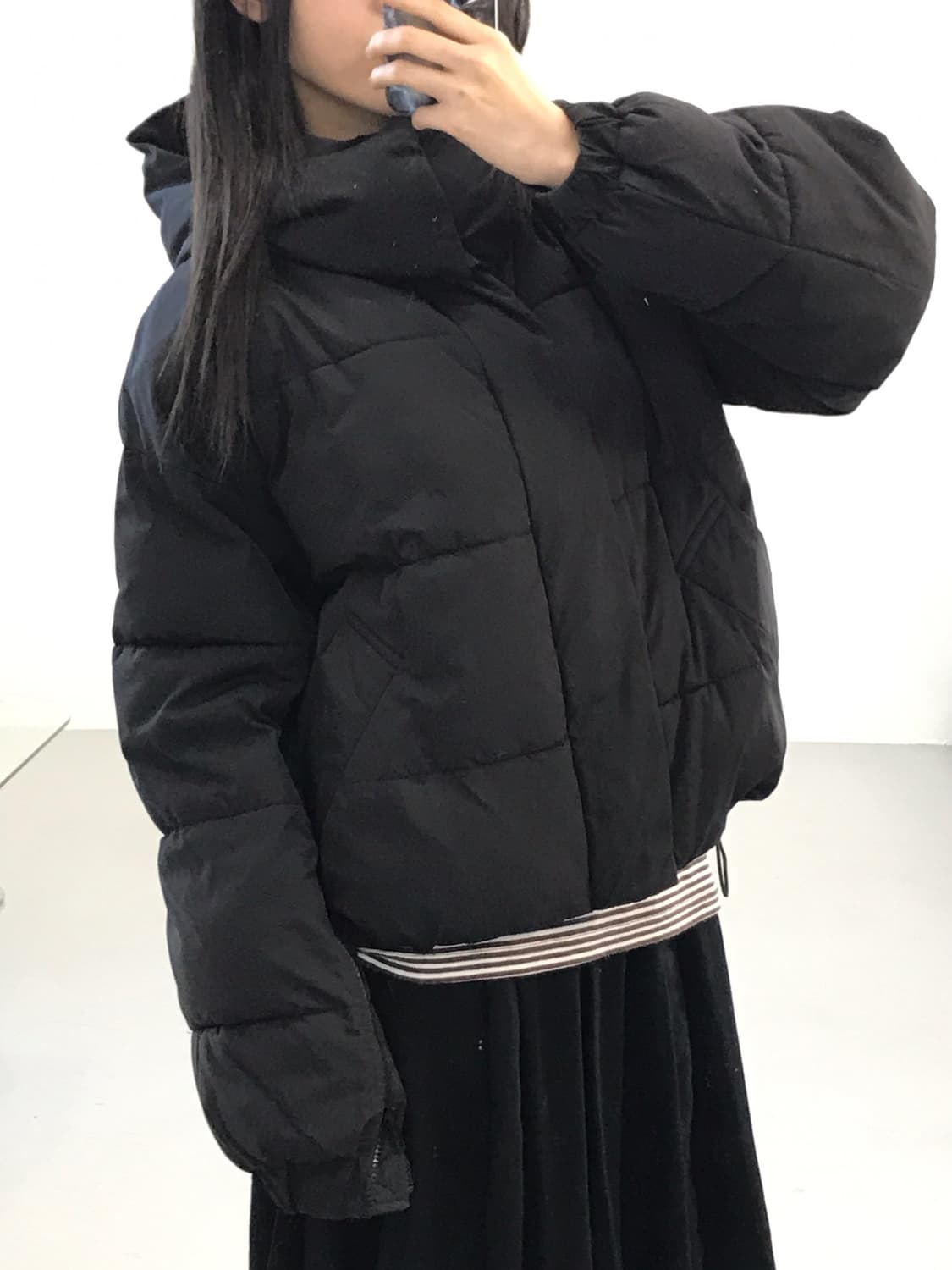 Murua Poly High Neck Puffer Jackets 상품이미지3