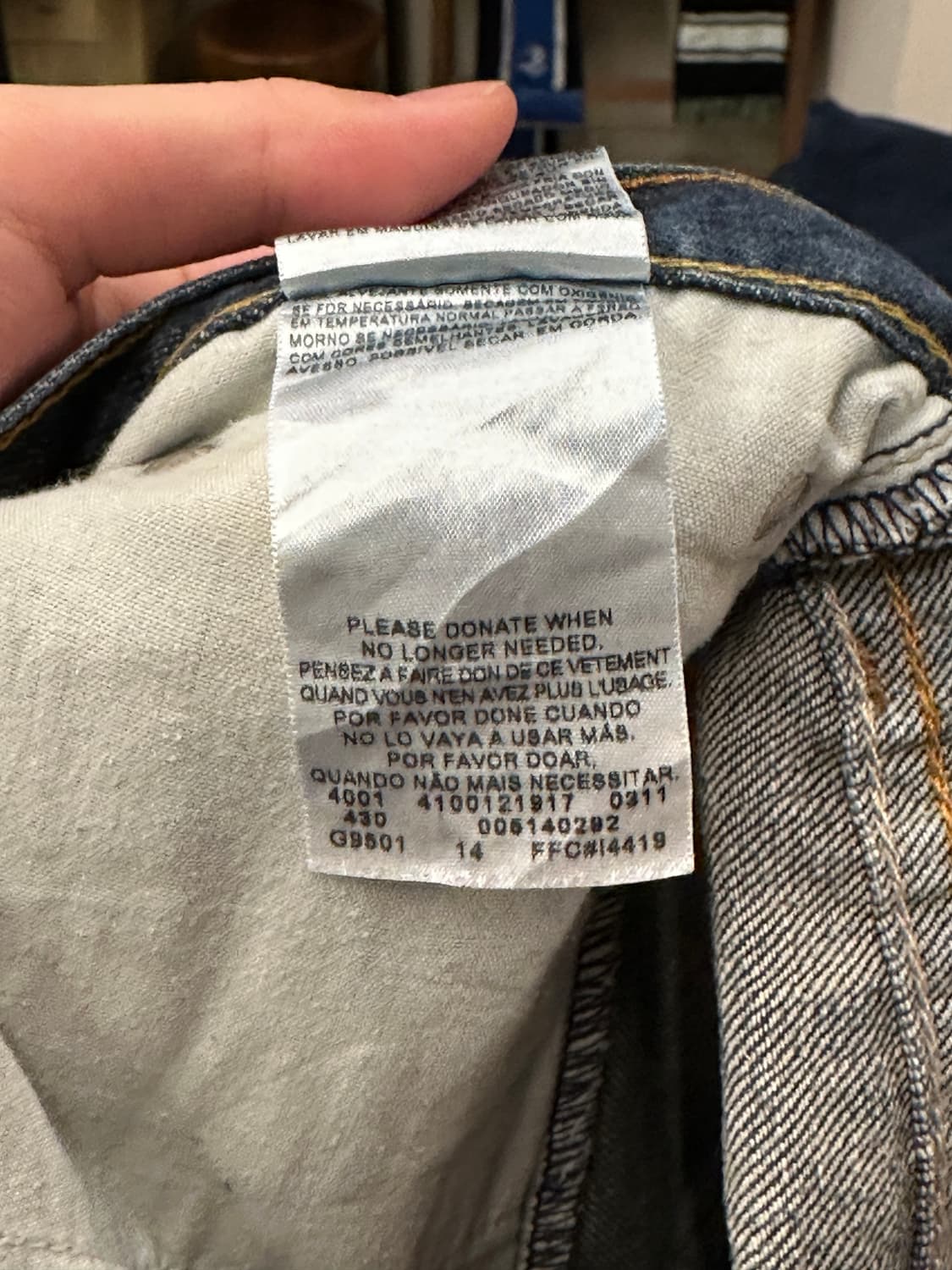 리바이스 514 W34 L32 상품이미지5