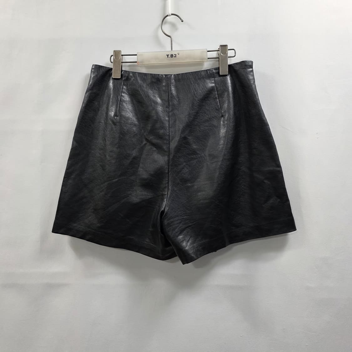 1088 에고이스트 인조가죽 랩 치마바지 / 블랙 / 66 상품이미지1