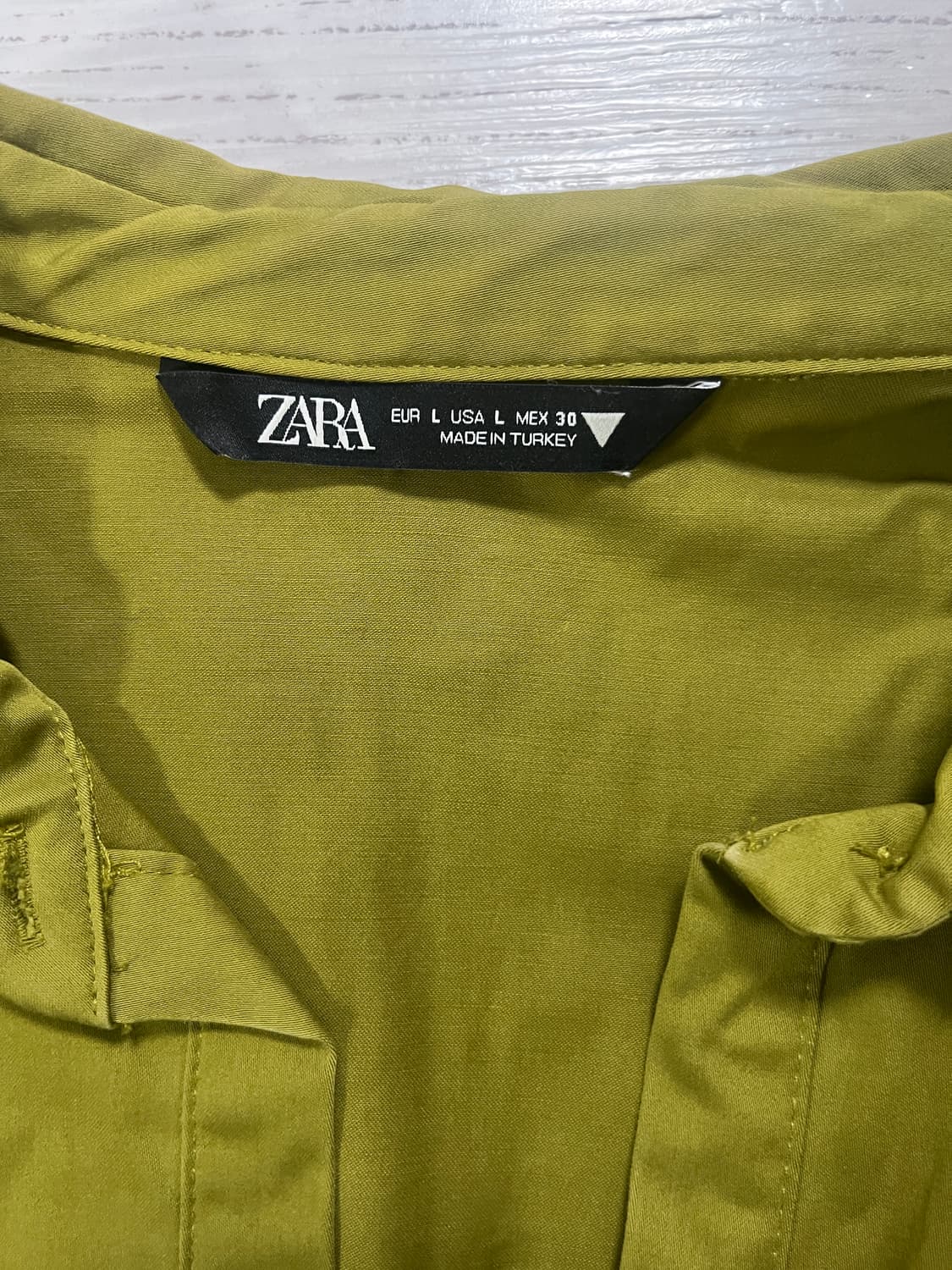Zara | Tops | Zara Womens Olive Button 상품이미지3