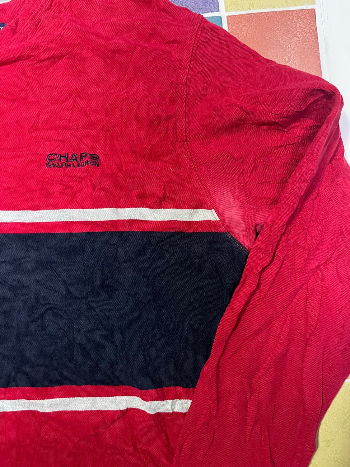 Chaps Ralph Lauren 레드 롱슬리브T 상품이미지8