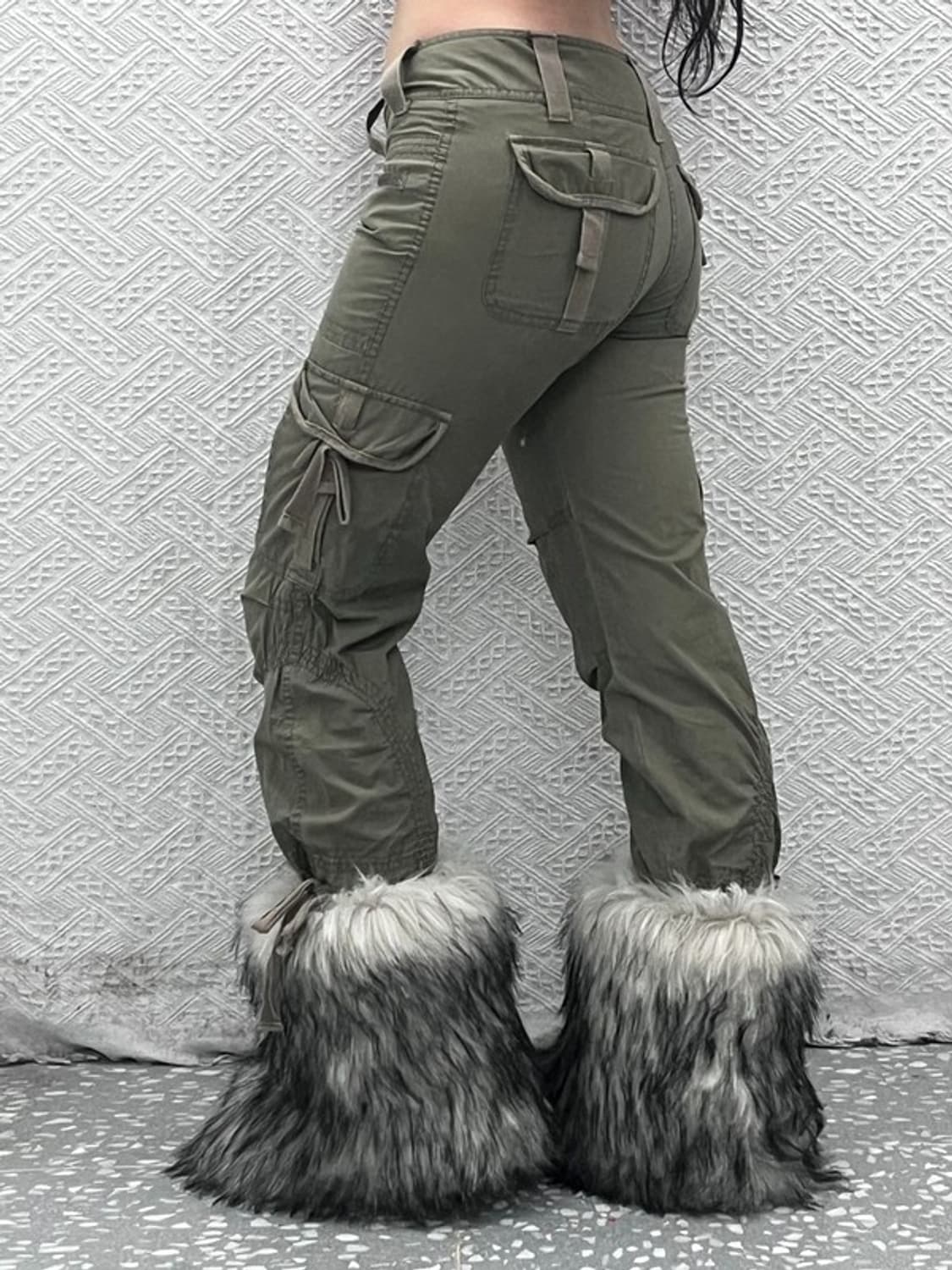 Bruins Chinos Y2K 7부 카고팬츠 26인치 C08464 상품이미지2