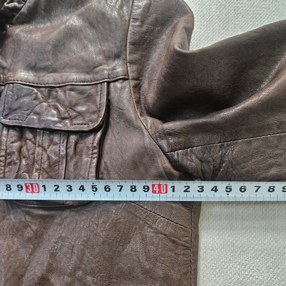 66 빈티지 여성 양가죽 자켓 0408Y 상품이미지5