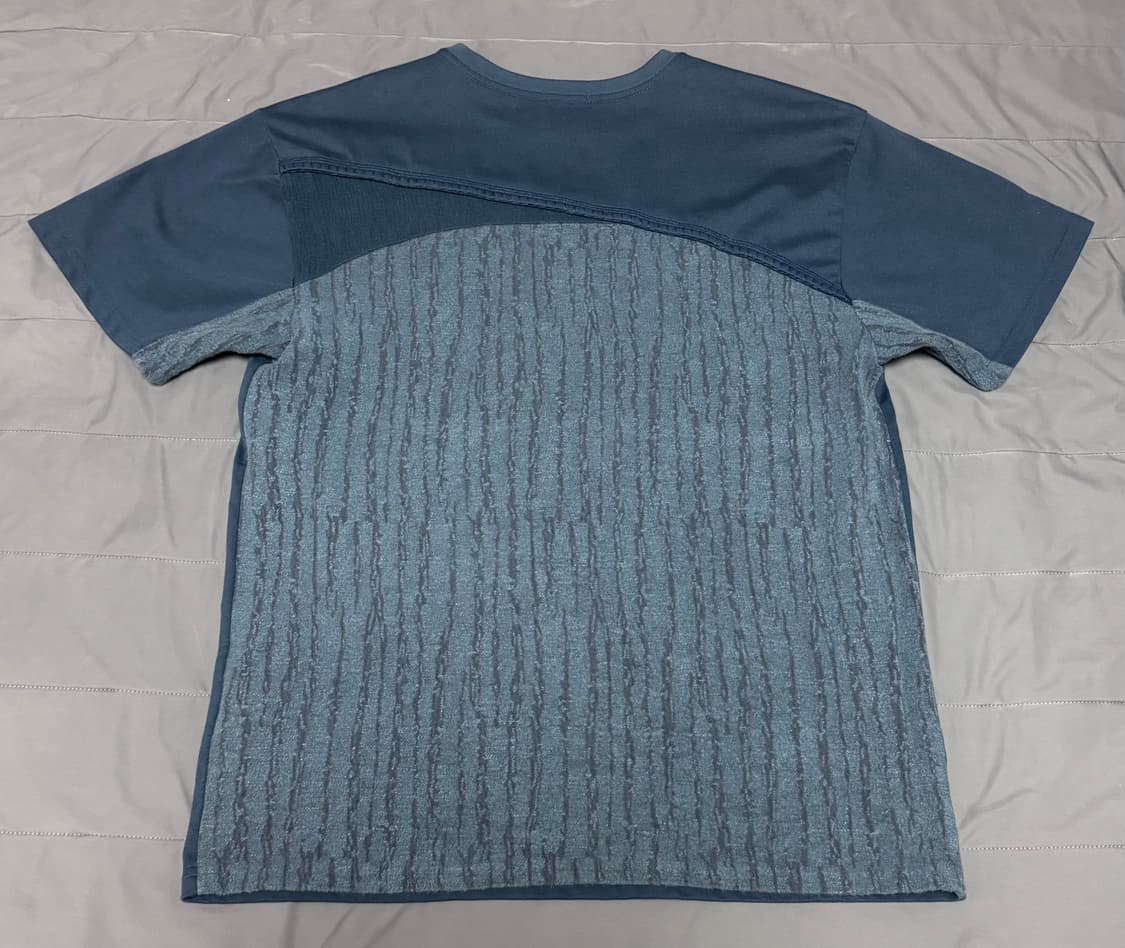 엑슬림 xlim ep.6 02 반팔 티셔츠 블루 네이비 상품이미지7