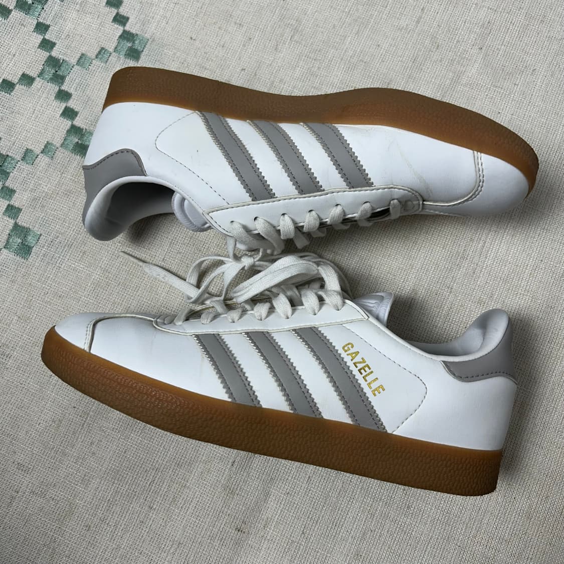 [adidas] 아디다스 가젤 화이트 그레이 상품이미지2