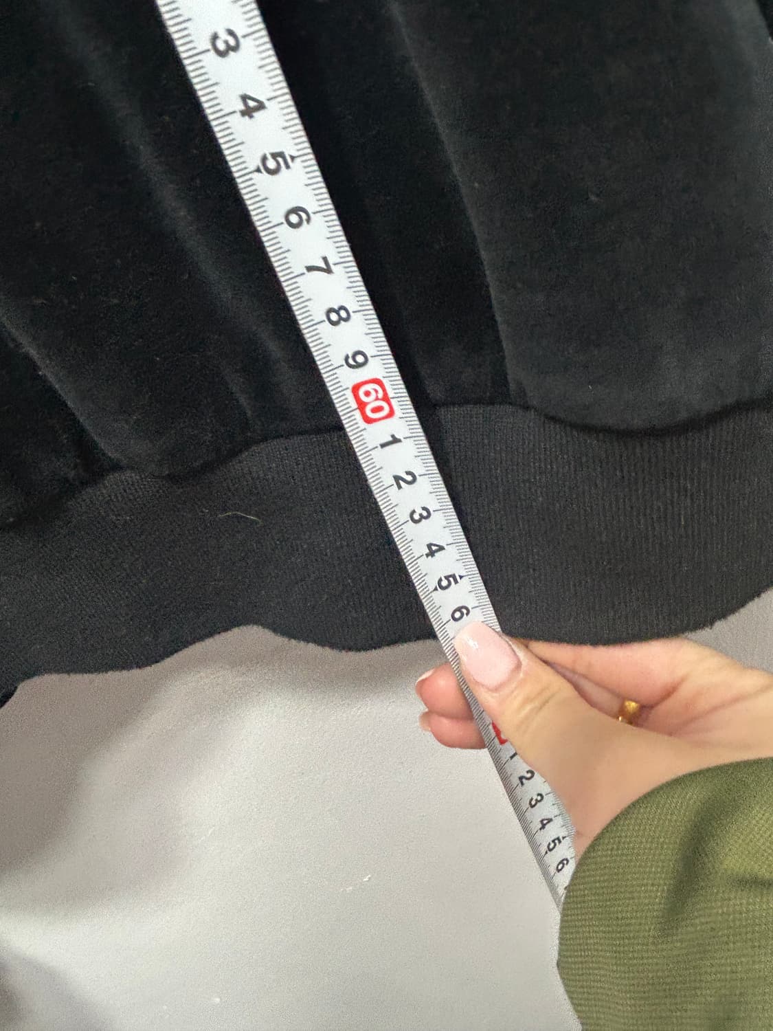 NASTY 남성 벨벳 봄버자켓 M  상품이미지5