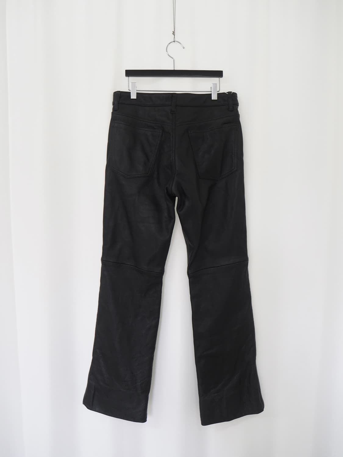 vintage leather boots cut pants 상품이미지4