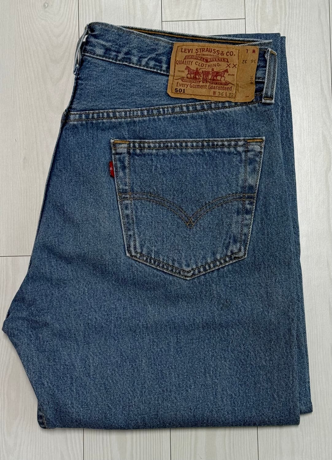 90s 리바이스 501 청바지 36x32 상품이미지1