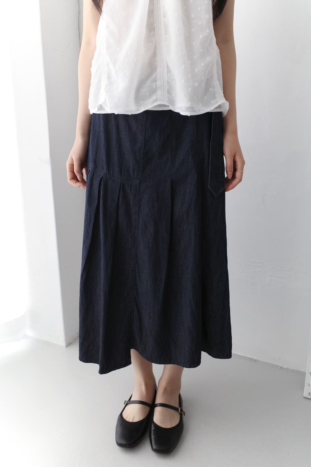 uniqloXJWanderson) pleats skirt 상품이미지3
