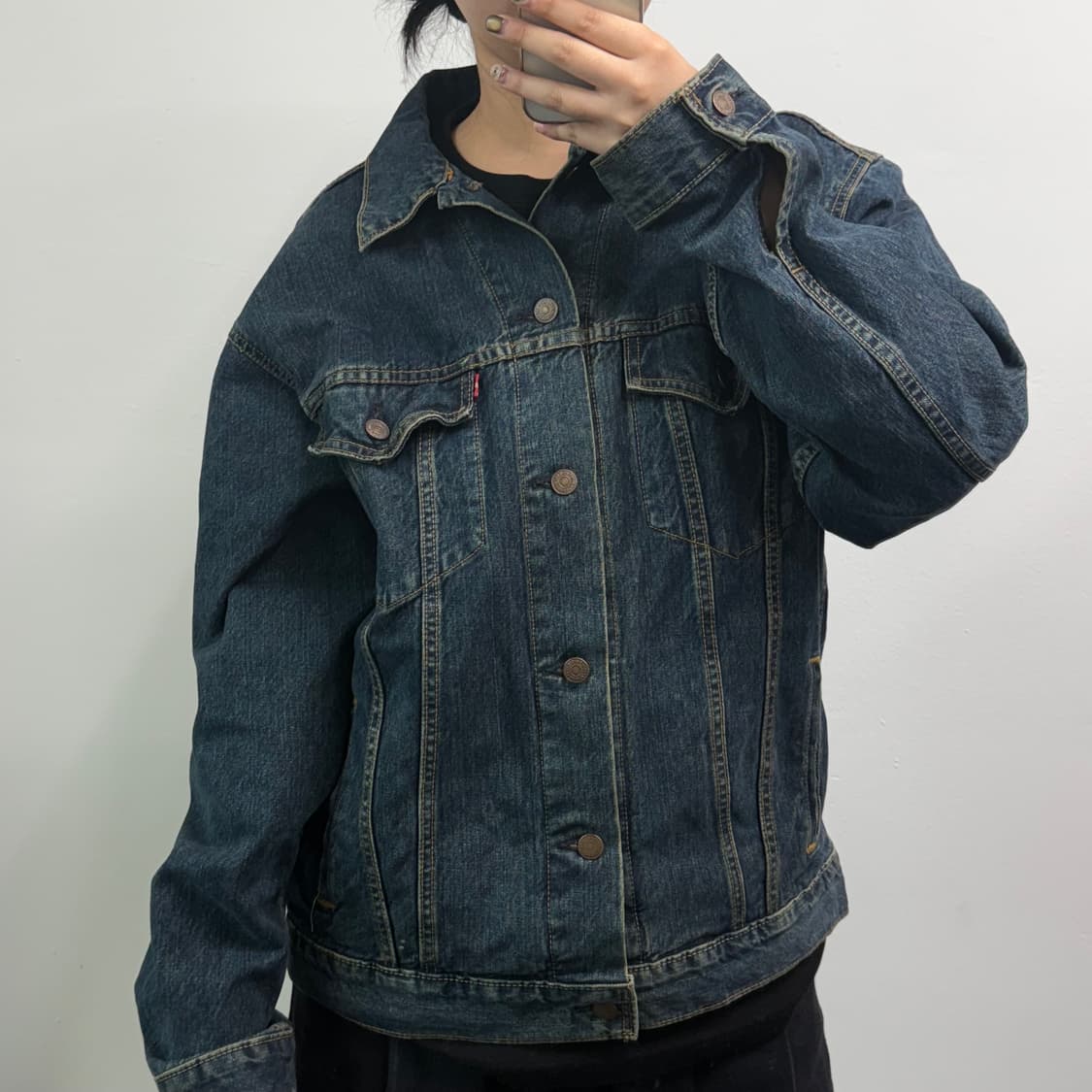 [L] 리바이스 진청 데님 트러커 자켓 상품이미지2