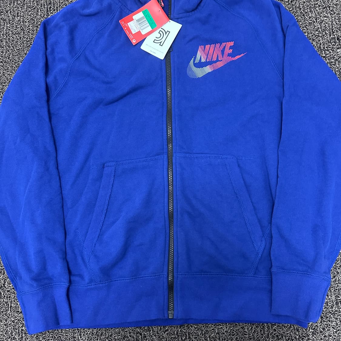 [새상품] NIKE 나이키 후드집업 블루 XL 상품이미지5