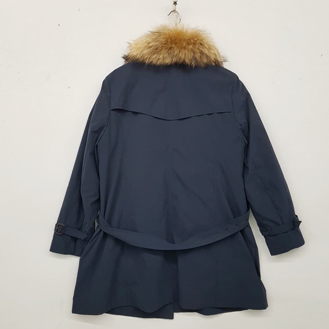 KEITH 더블 레이어 퀼팅 코트 네이비 상품이미지3