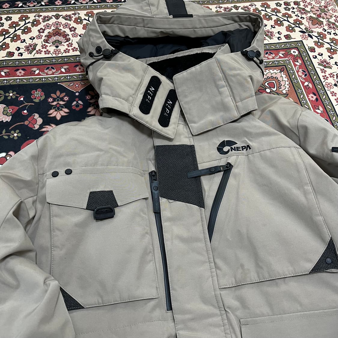 네파 구스다운 후드 패딩 점퍼 XL/105 상품이미지1