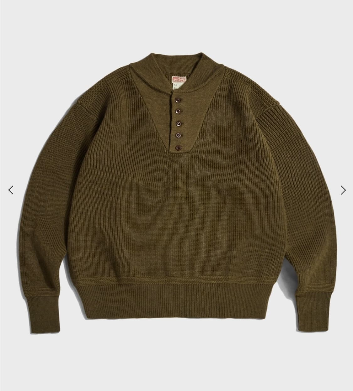 브론슨 하이넥 울 스웨터 xl  상품이미지3