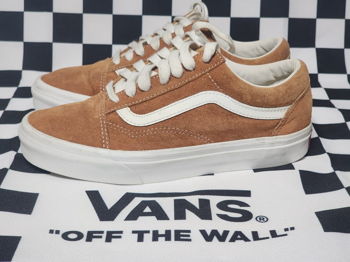 반스 올드스쿨 베이지 스웨이드 235mm 상품이미지2