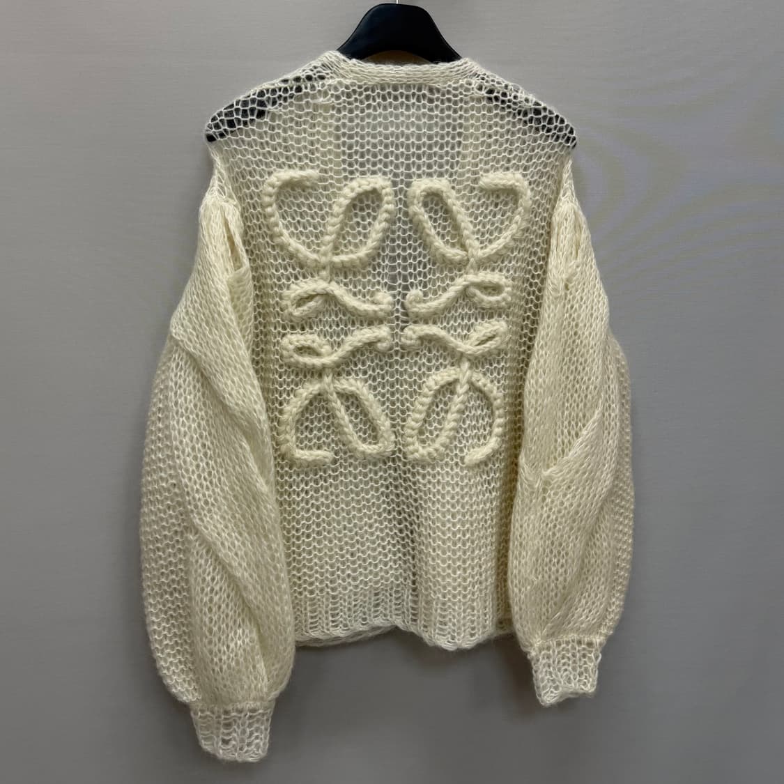 로에베 아나그램 로고 모헤어 블랜드 가디건 ( 여성 오버핏 ) 상품이미지6