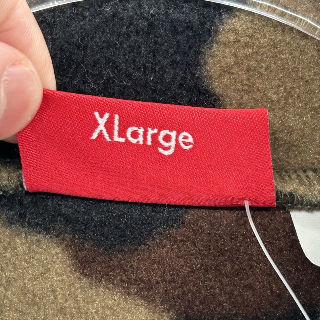 22FW 슈프림 폴라텍 집 자켓 우드랜드 카모 상품이미지4