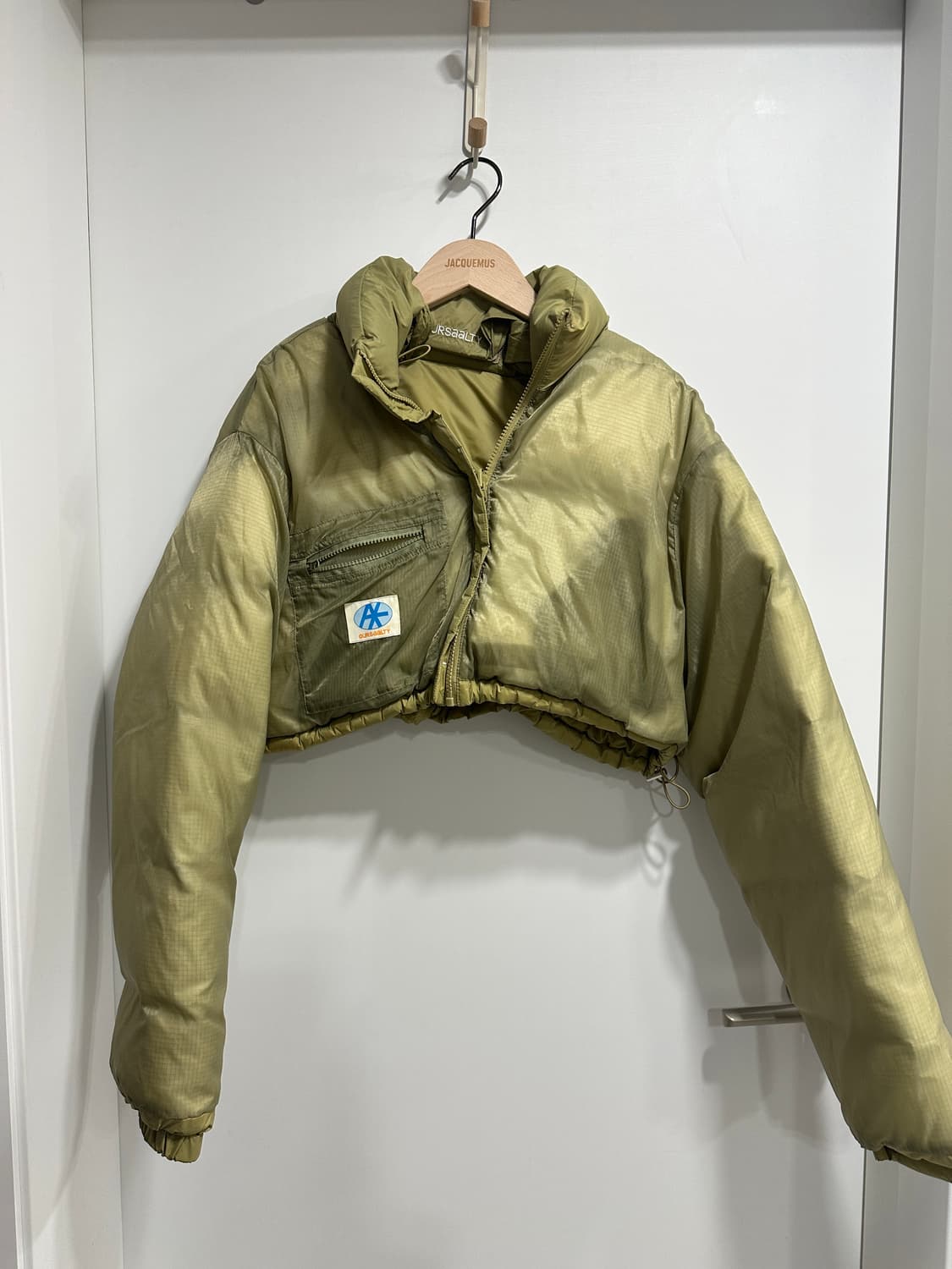 아우어솔티 덕다운패딩 올리브 상품이미지4