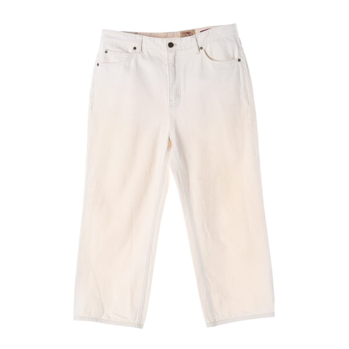 리넥츠 테일러드 레귤러 데님 팬츠 크림 4 상품이미지1