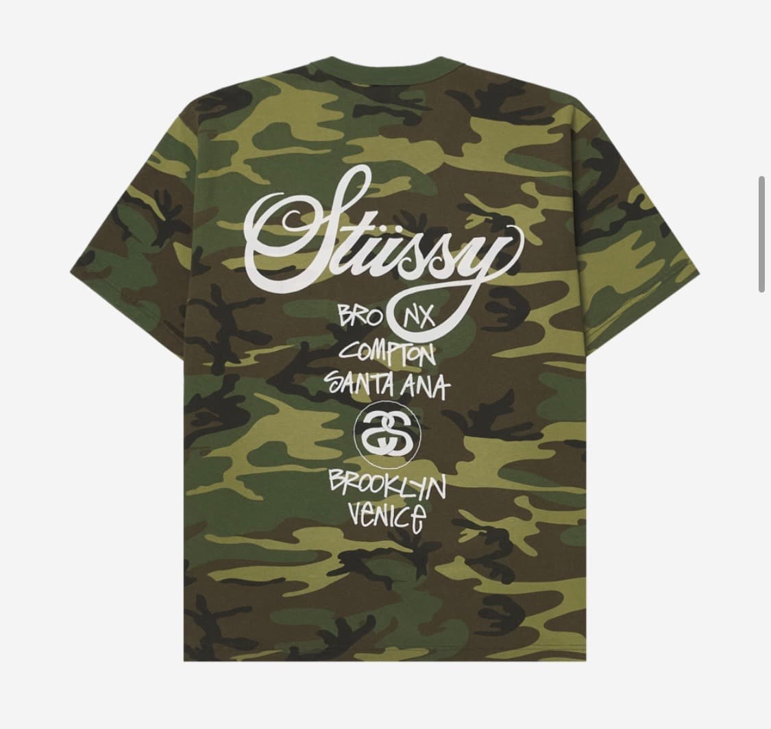 스투시 월드투어 카모 m 상품이미지2