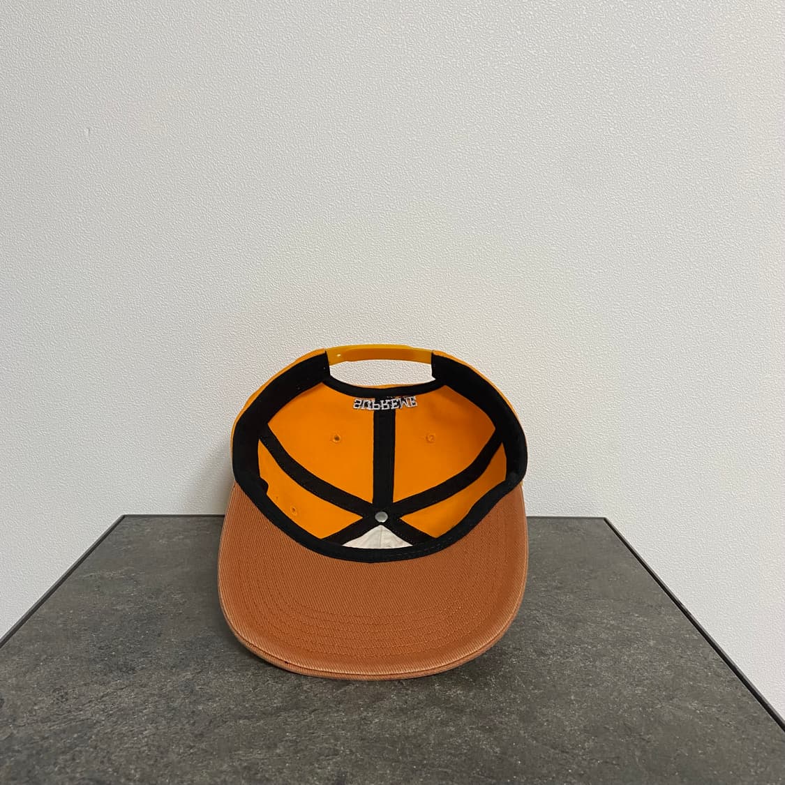 (OS) 슈프림 6패널 볼캡 모자 오렌지 상품이미지5