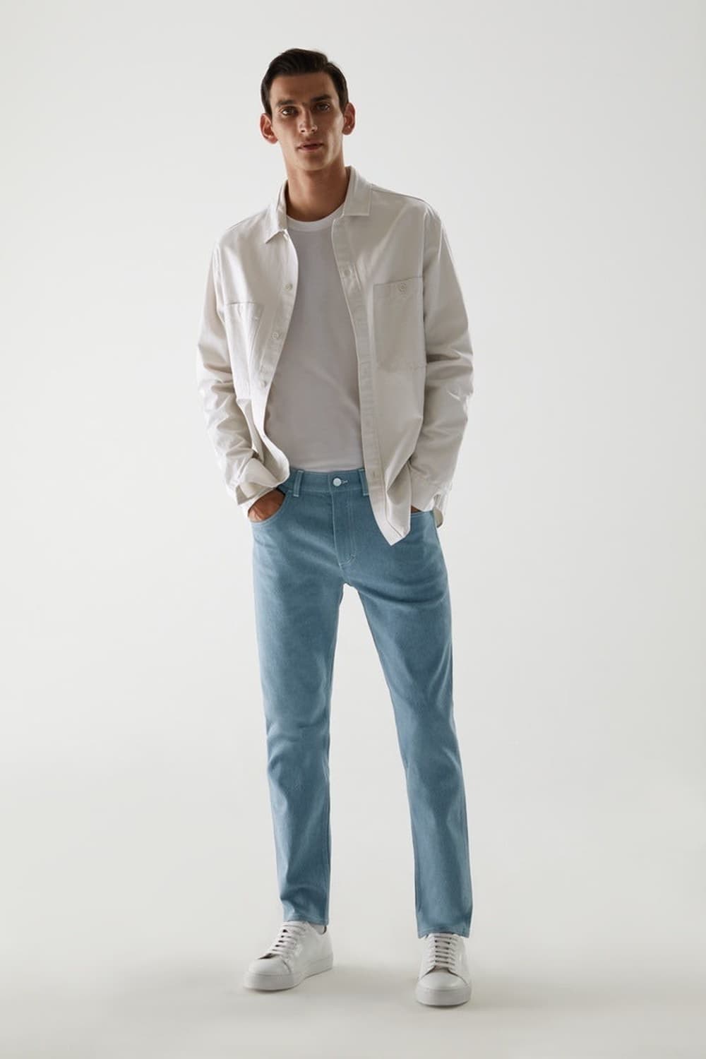 [COS]코스 리사이클 코튼 슬림레그 진 상품이미지1