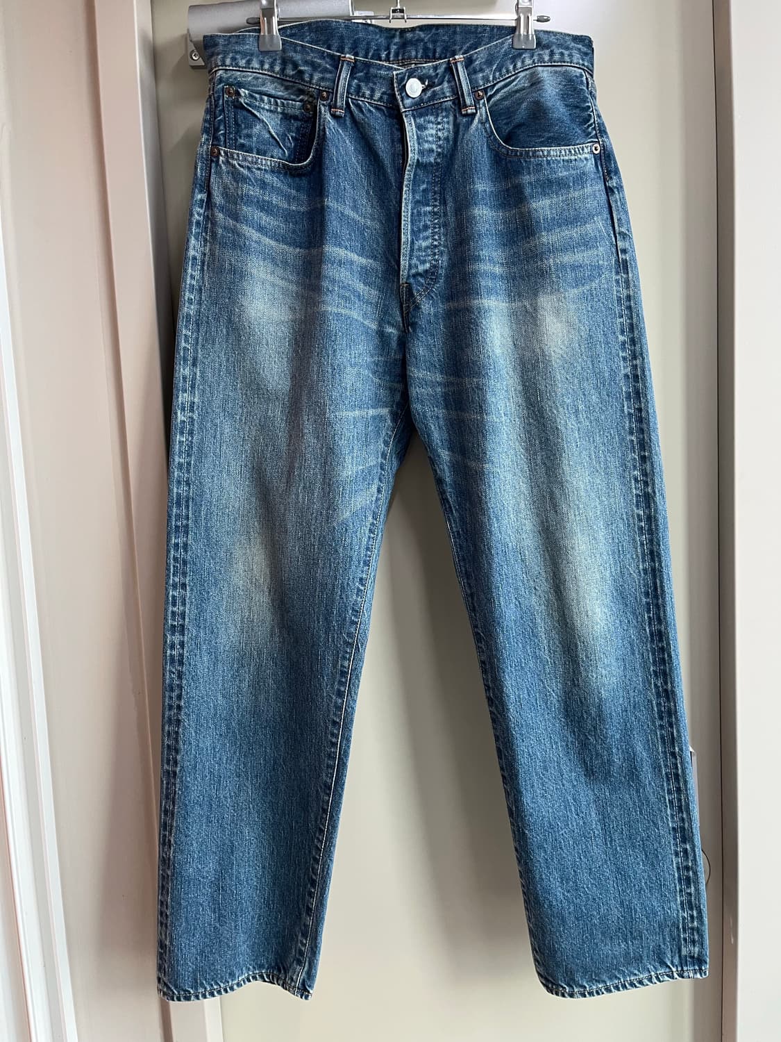 아프레쎄 Washed Wide Denim E 30 상품이미지3