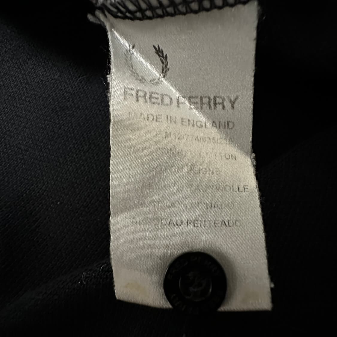 FRED PERRY england made polo shirt 상품이미지4