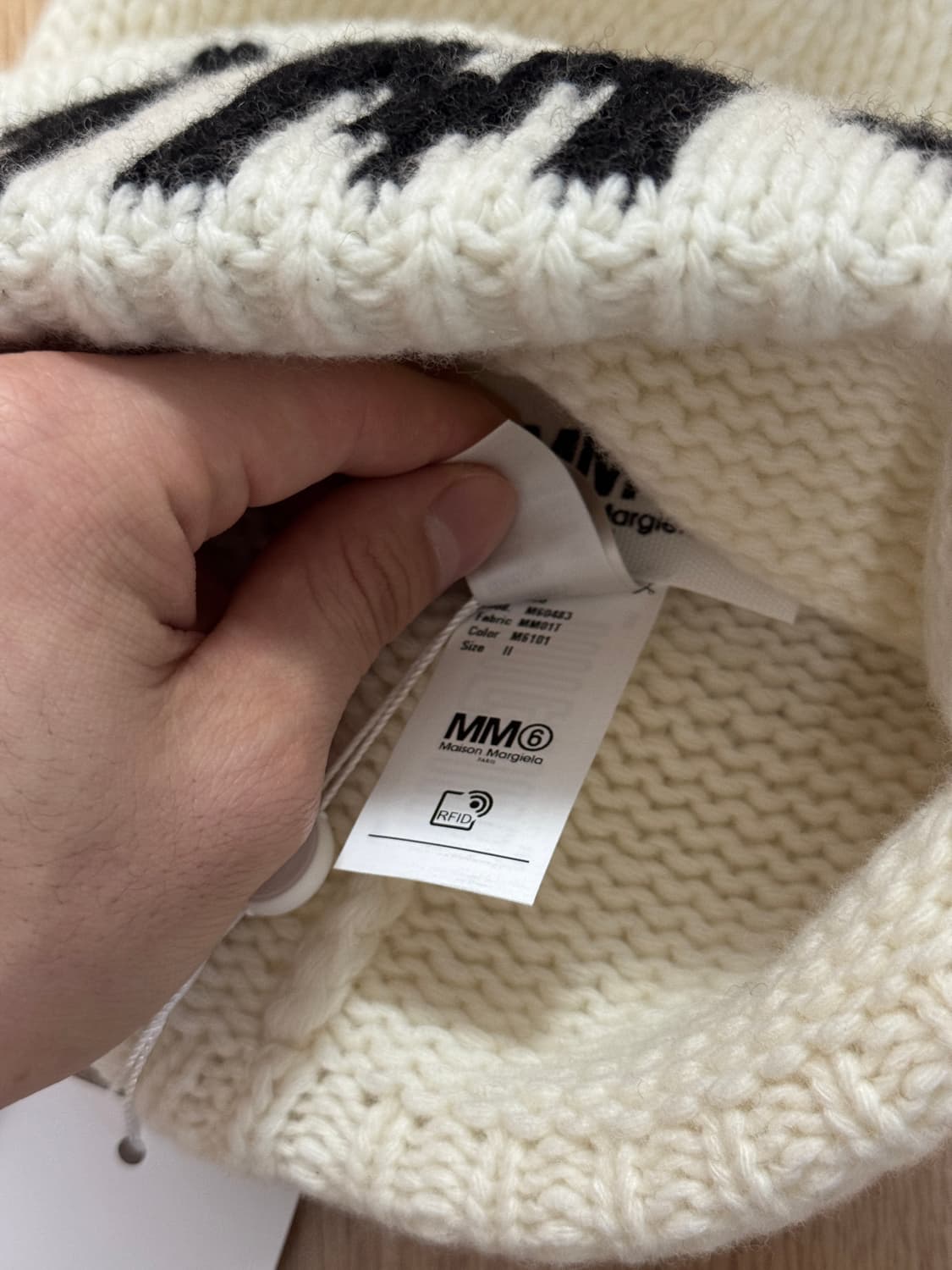 mm6 마르지엘라 키즈 비니 상품이미지4