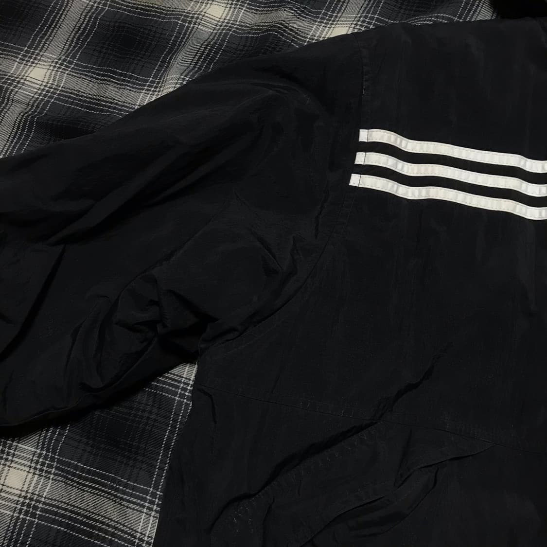 레어 90s 재팬 아디다스 퍼포먼스 후드 패딩 상품이미지5