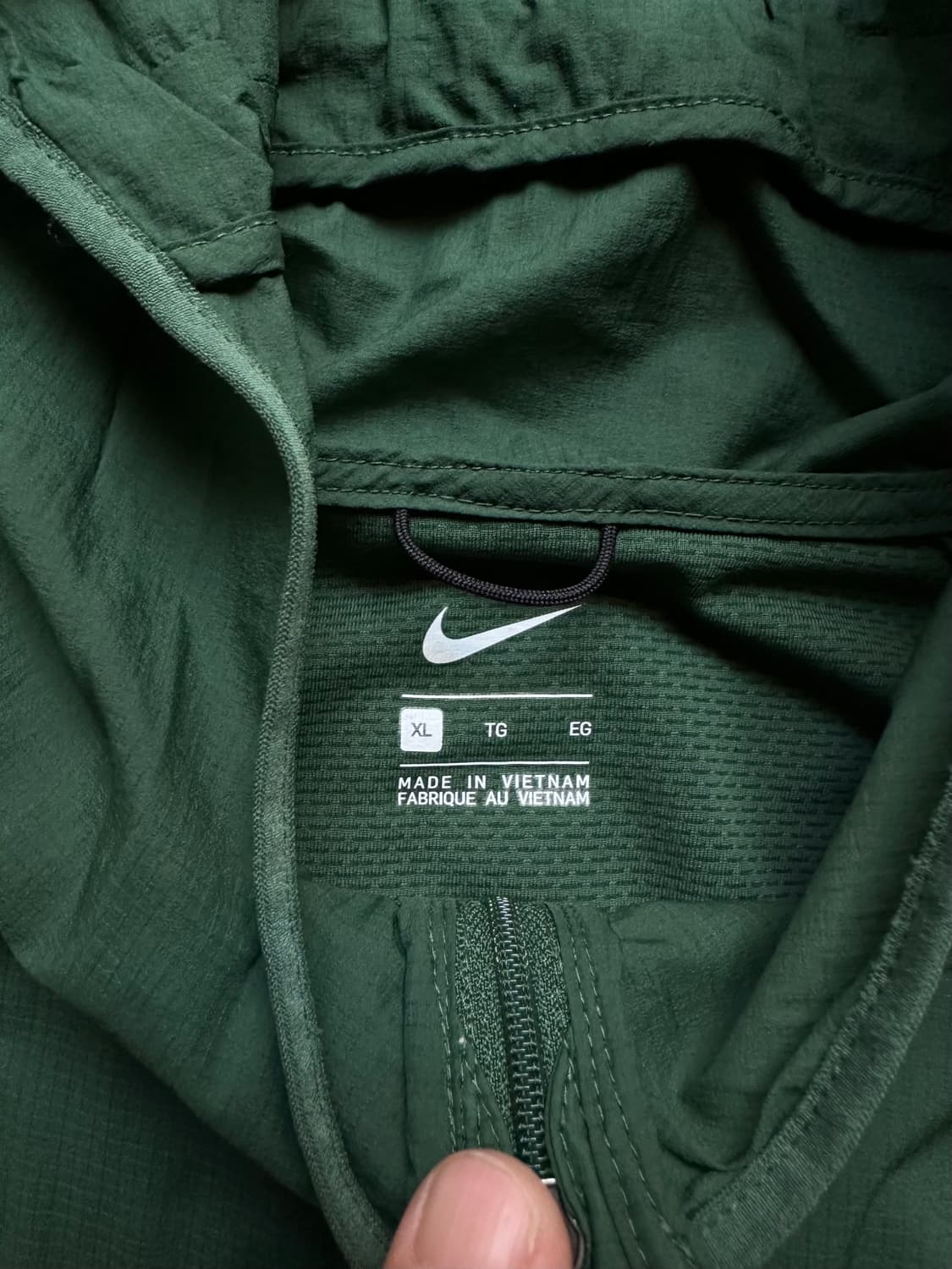 나이키 런닝 바람막이 XL  상품이미지5