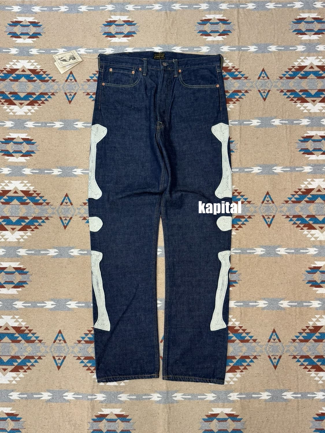 [32] 캐피탈 12.5온즈 데님 멕시칸 턱시도 5P 오카길리 팬츠 상품이미지1