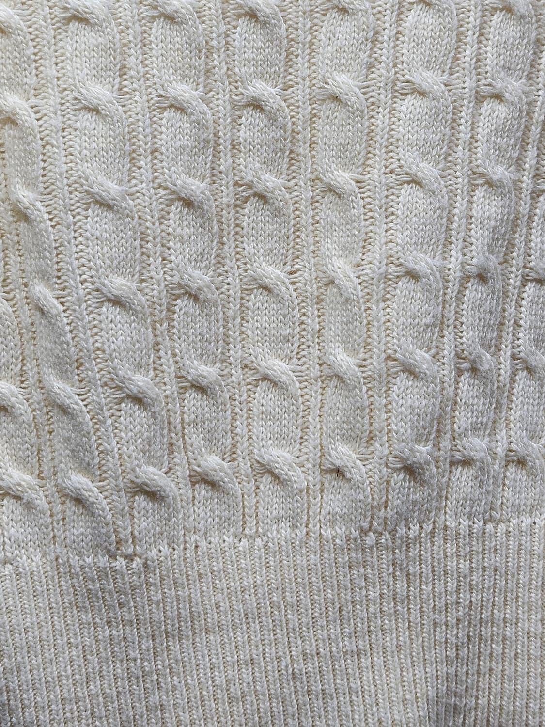 브이넥 꽈배기 반팔 니트 상품이미지6