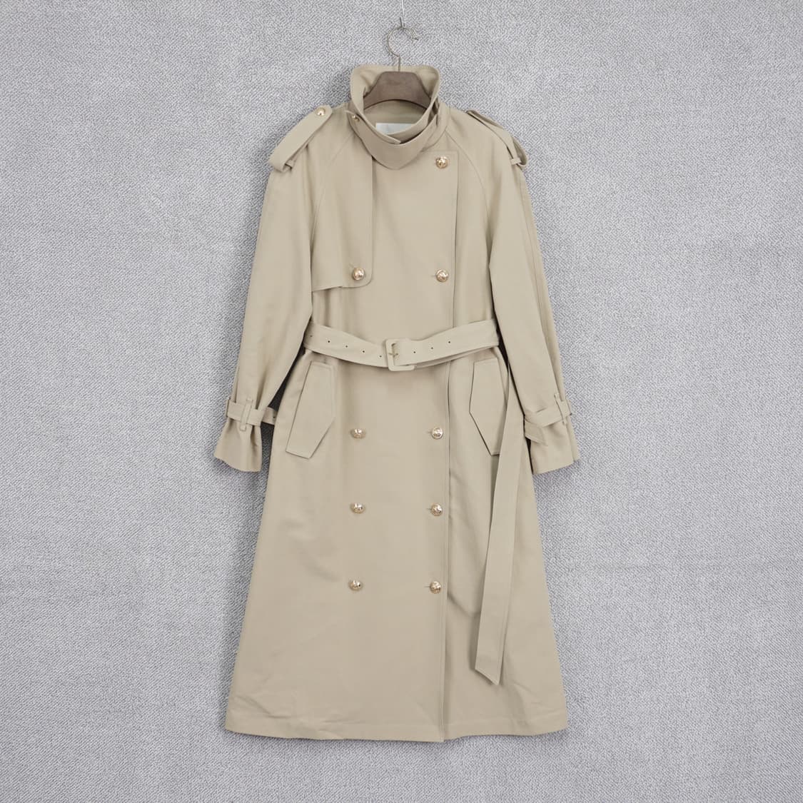 줄로그 여성 견장 트렌치 코트 FREE 상품이미지2