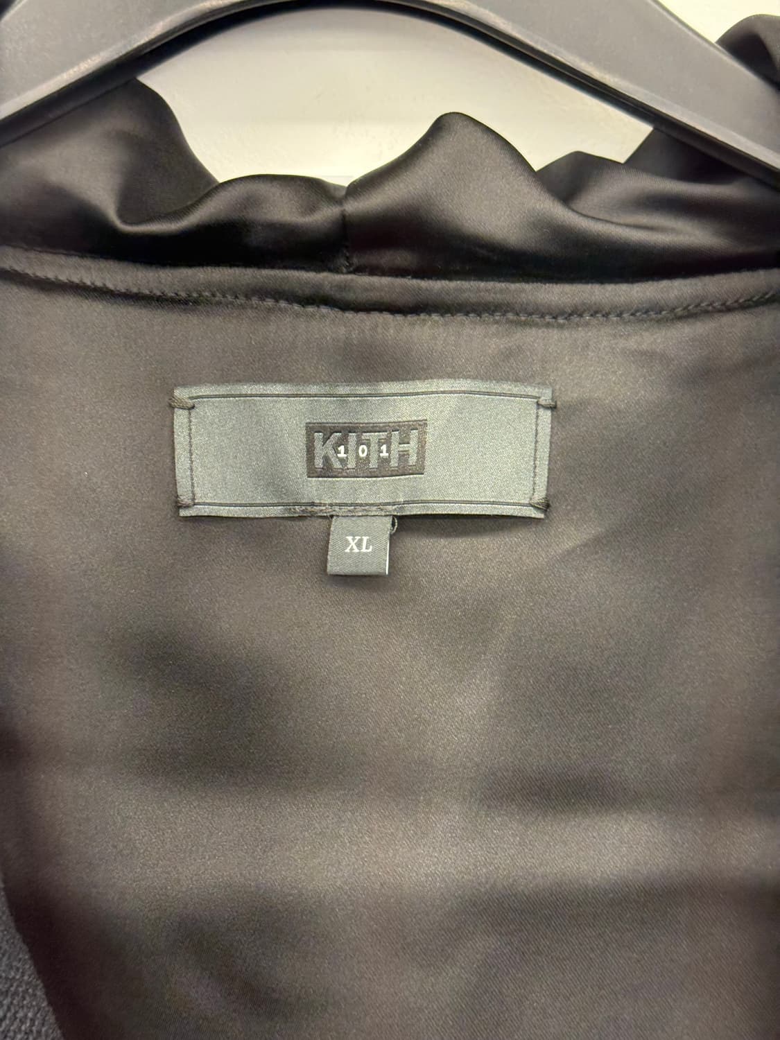 [XL] Kith 키스 101 브레이든 태피스트리 풀 집 후디 블랙 상품이미지8