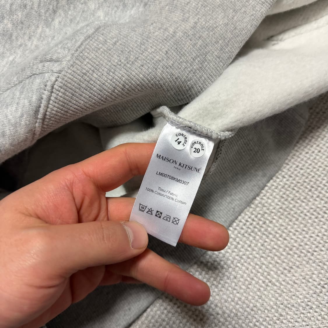 메종키츠네 플라워 컴포트 후드티 상품이미지4