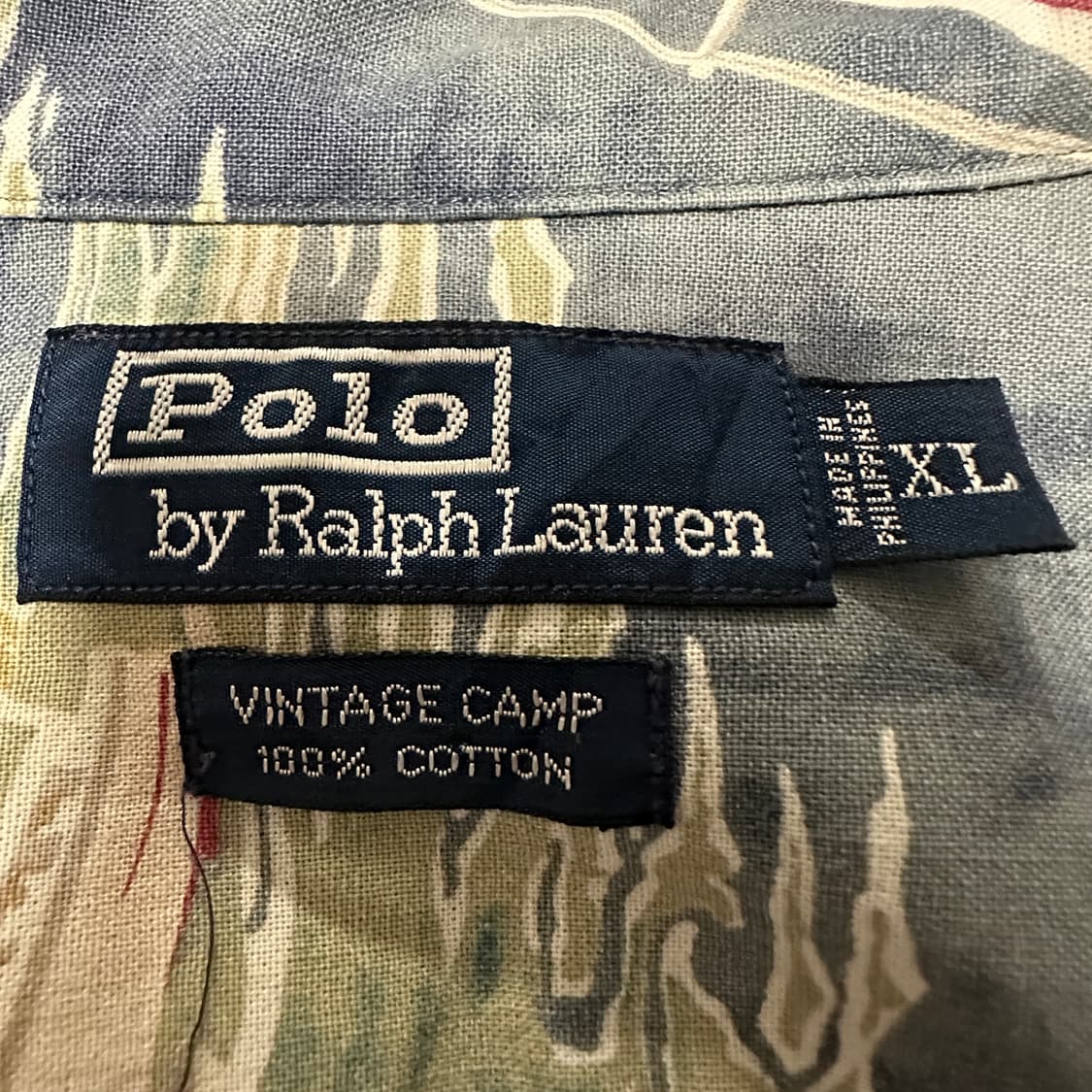 POLO RALPH LAUREN 90s vintage camp shirt 상품이미지5