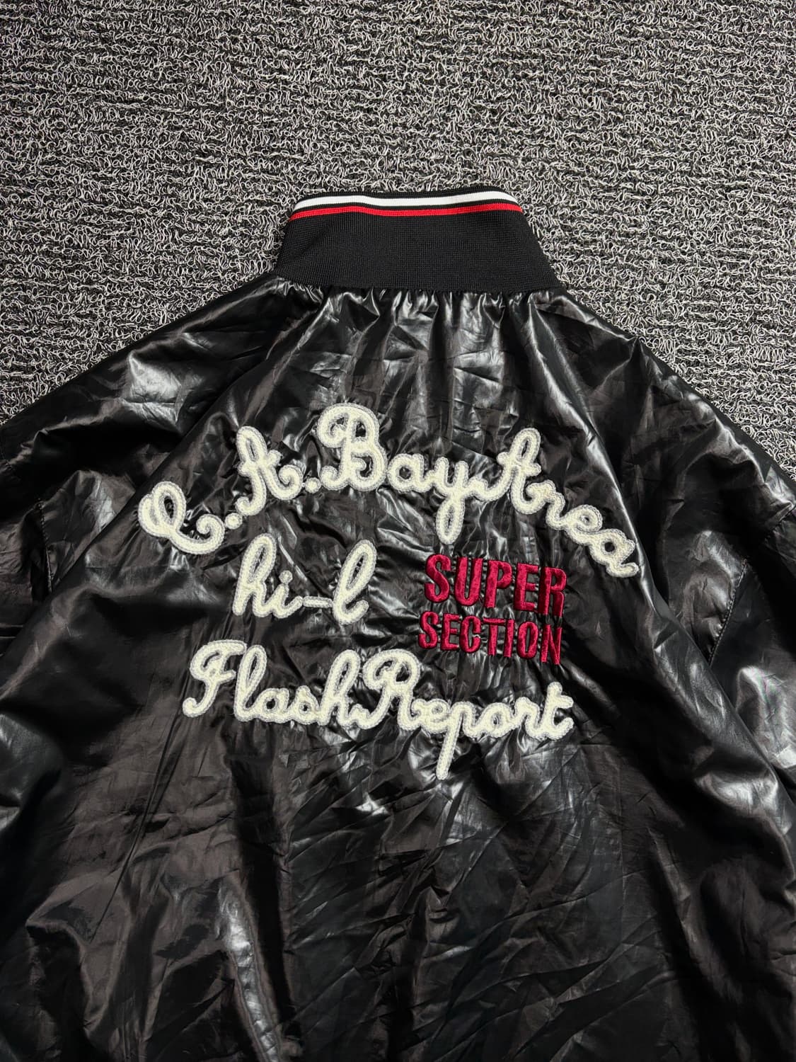 FRANKLYN 빅로고 글로시 바시티 바람막이 자켓 2581 상품이미지1