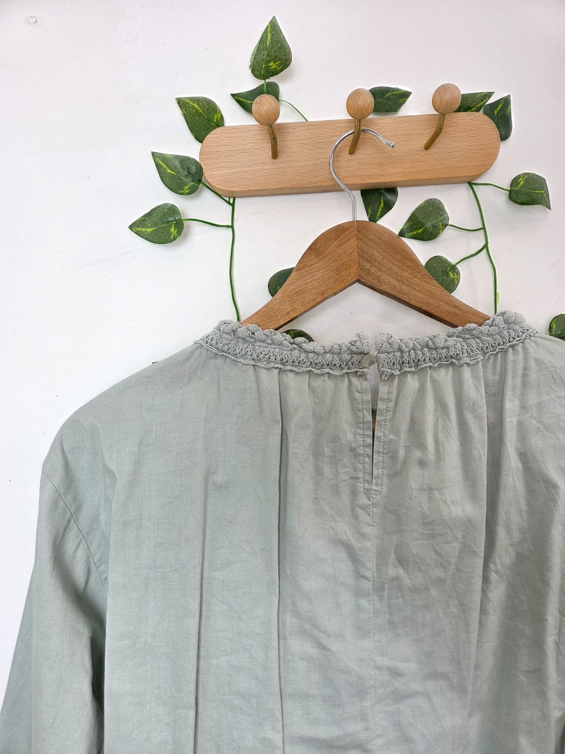 ehka sopo 민트 블라우스 상품이미지5