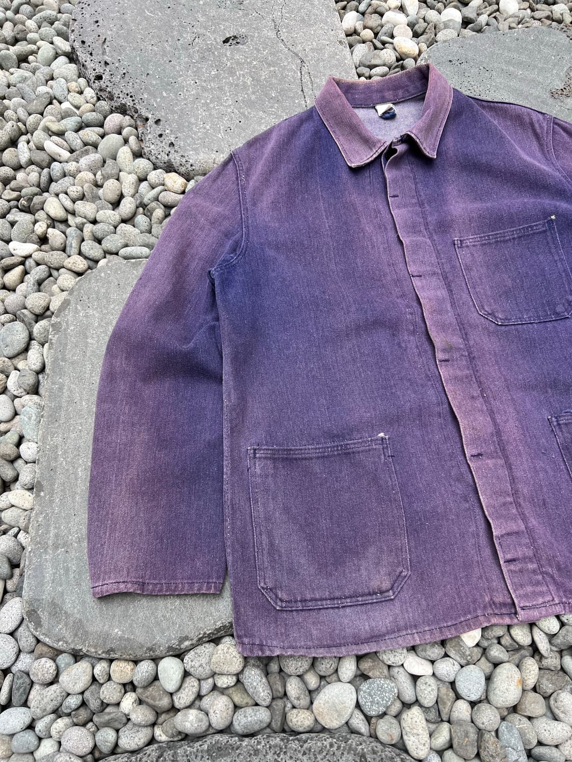 HARD FADED VINTAGE WASHING 빈티지프렌치워크자켓   상품이미지3