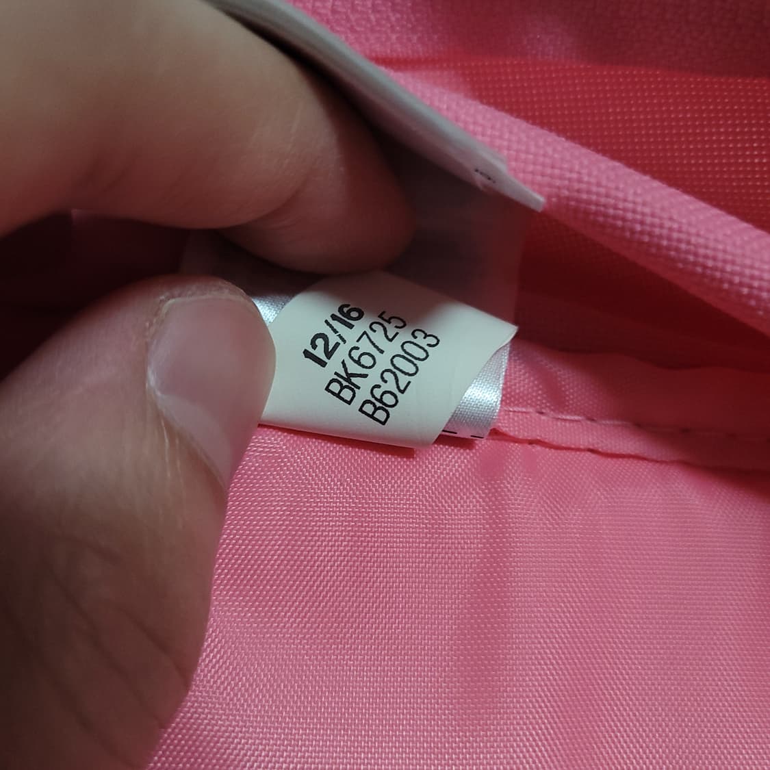 ADIDAS 아디다스 빅로고 핑크 백팩 가방 상품이미지8