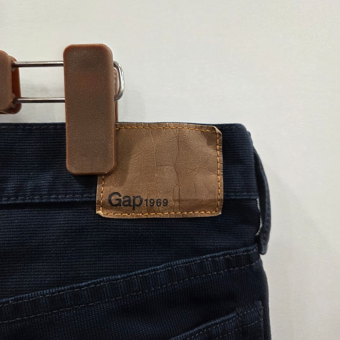 갭 슬림핏 네이비 코튼팬츠 32/30 상품이미지3