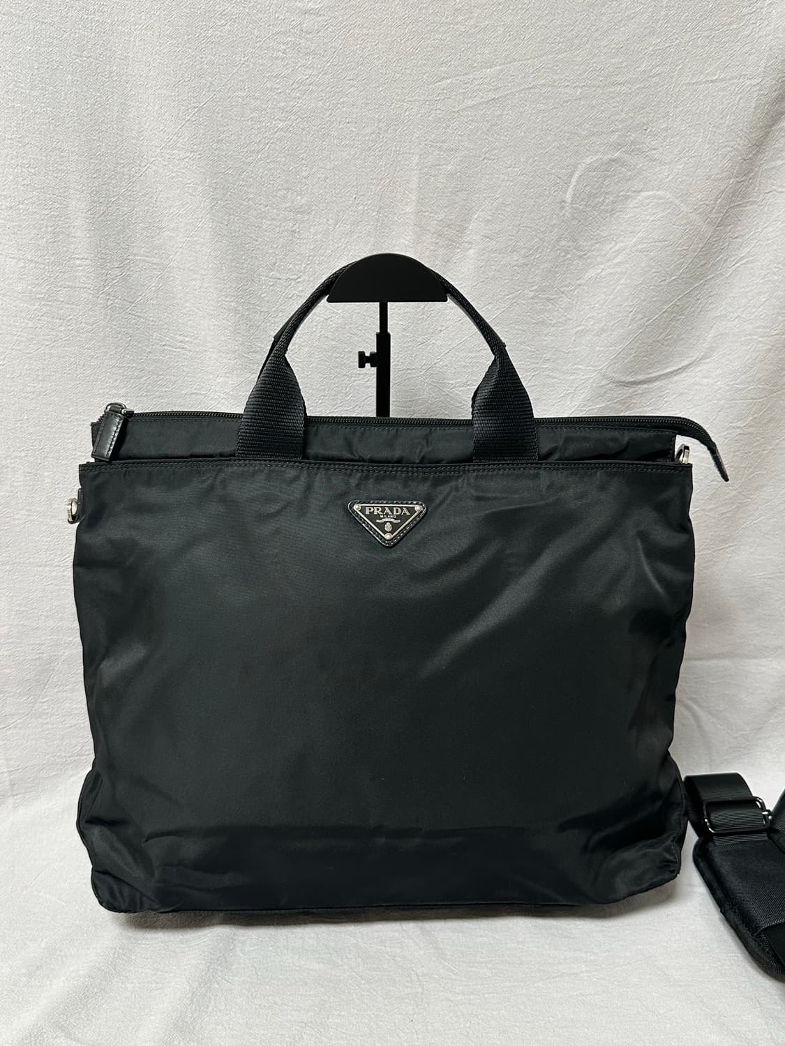 프라다 포코노 나일론 블랙 토트백 서류 가방 브리프케이스 상품이미지2